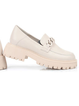 03-5926-2 BEIGE Лоферы женские (натуральная кожа) - Фабричный китай фото 12