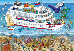 ФРЕЯ Пазл 1500 элемент. PZL-1500/32 Увлекательный круиз