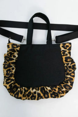 Сумка Солнышко (черный/лео) СС02