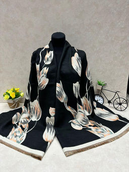 Мягкий палантин из кашемира мультицвет