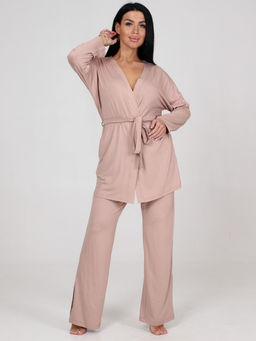 606-ЖК ЖЕНСКИЙ КОМПЛЕКТ (Бежевый) - А-дина фото 3