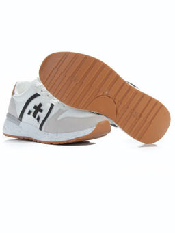 05-6026-15 WHITE/GRAY Кроссовки женские (искусственные материалы) - No name фото 15