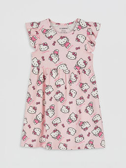 Платье Hello Kitty трикотажное для девочек
