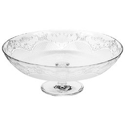 "Лейси (Lacy)" Блюдо стеклянное д30см, на ножке, цветная коробка, Pasabahce (Россия)