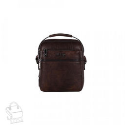 Сумка мужская 3105-2 brown Jeep в Новосибирске