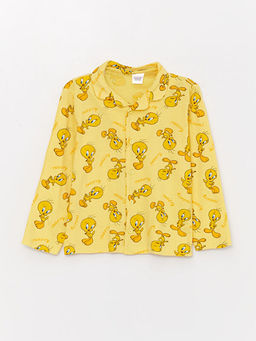 Bask?l? K?z Bebek Pijama Tak?m - Waikiki фото 2