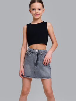 PlayToday / Юбка джинсовая для девочки  фото 2