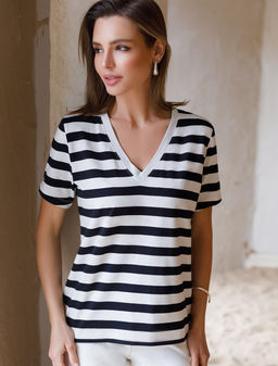 Футболка из премиального хлопка с эластаном