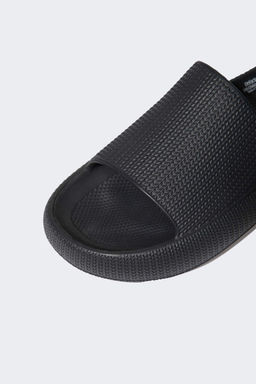 Мужские тапочки Eva на высокой подошве с одним ремешком - Defacto фото 5