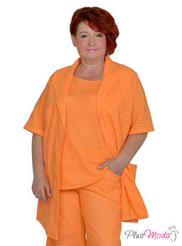 Жакет Модель №1638 размеры 44-84 - Plusmoda фото 3