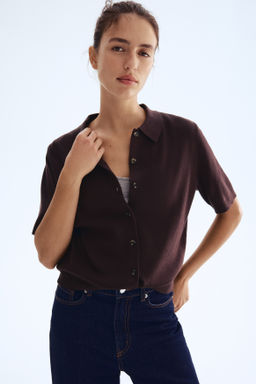 C?rdigan con cuello camisero - H&m фото 10