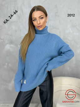 Свитер женский однотонный - Bruno фото 3