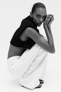 Wide High Waist Jeans - H&m фото 8