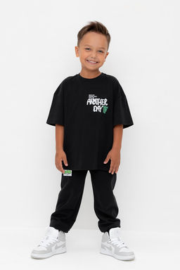 КР 400765/черный к562 брюки для мал - Crockid фото 2