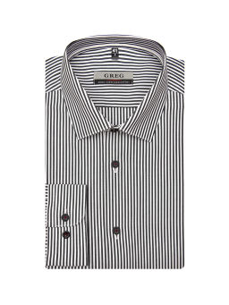 Сорочка мужская длинный рукав GREG 131/231/6127/Z/1p