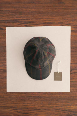 ZARA TIMELESS - CHECK WAXED CAP