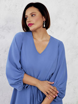 Платье 0327-1а тёмно-голубой - Aquarell фото 24