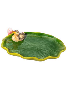 Блюдо сервировочное 23*18*5 см "Уточка", овальное, керамика