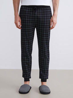 Standart Kal?p Ekose Erkek Pijama Alt