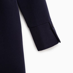 Платье - рубашка школьное для девочки синее MINAKU, рост 146 см