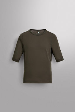 CAMISETA PRIMERA CAPA GRAVEL / Marr?n / Topo