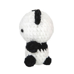 Набор для вязания Miadolla AMG-MN-0137 Панда (велюр)  фото 4