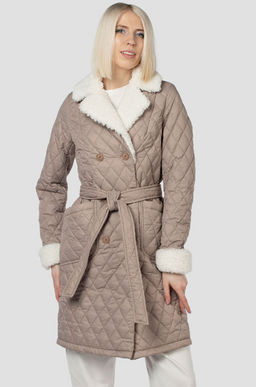 Пальто женское демисезонное (пояс)