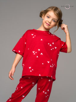 Костюм Daily girl беленькие сердечки mini - Sovalina фото 14