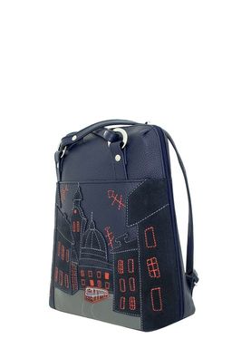 Сумка с аппликацией ДС-226-264 синий - Protege фото 3