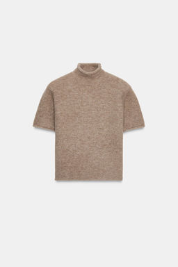 SOFT KNIT SHORT SLEEVE JUMPER - Zara фото 5