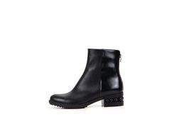 Ботильоны EDART 324.irma5.black+laq/шерсть