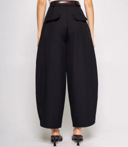 Брюки #КТ0966, чёрный