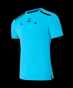 Футболка судейская JOGEL DIVISION PerFormDRY Referee Tee, голубой