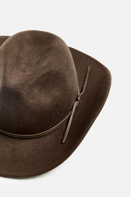 COWBOY HAT WITH BAND - Zara фото 6