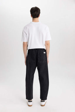 Свободные джинсовые брюки скинни с напуском - Defacto фото 7