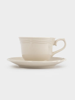 Пара чайная, 1 перс, 2 пр, 230 мл, фарфор P, молочная, Rustic - Anna lafarg фото 3