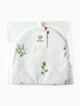 Грелка на чайник Этель Цветочек 28?28 см, саржа 190 г/м?, 100% хлопок