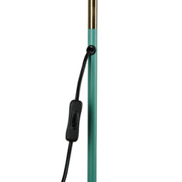 UML-T700 E27 GREEN Торшер напольный под лампу Е27, 40W, с регулировкой наклона. Механический выключатель. Зелёный. ТМ Uniel