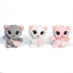 Цена за 6 шт. Мягкая игрушка Модные подружки, МИКС - Milo toys фото 3