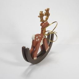 Елочные игрушки - Олень на качалке 360-5 - Idh фото 3