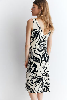 Vestido cruzado con textura - H&m фото 4