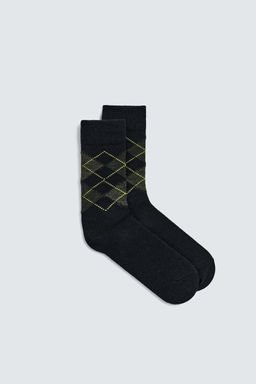 ARGYLE WOOL SOCKS