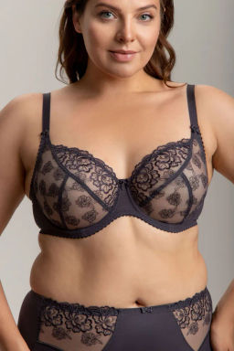 Бюстгальтер Misstyle 2548 антрацит