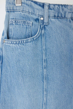 Mavi Yuksek Bel Wide Leg Tencel Kar?s?ml? Jeans TWOSS26JE00194 - Trendyolmilla фото 7