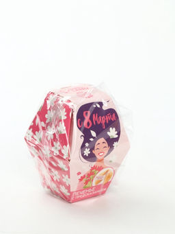 Цена за 2 шт. Печенье с предсказанием 8 марта. Расцветай, в коробке, 1 шт. - Фабрика счастья фото 7