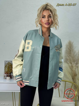 бомбер женский с надписью - Bruno фото 2