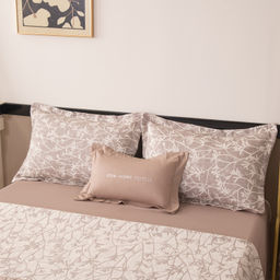 Комплект постельного белья на резинке Сатин Aurora Veil с Покрывалом AVR007 180*200*25;160*200*25;140*200*25 Евро - Ситрейд фото 6