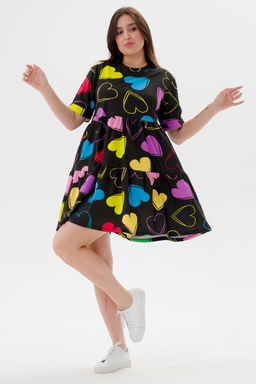 Платье женское из кулирки Бохо солнечное сердце - Амадэль фото 4