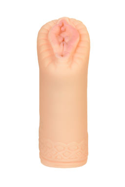 Мастурбатор реалистичный TOYFA Juicy Pussy Hot Bloom, вагина, TPR, телесный, 15 см  фото 2