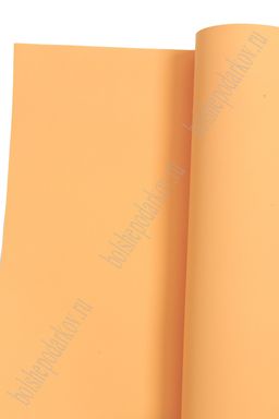 Фоамиран 1 мм, иранский 60*70 см (10 листов) светло-оранжевый №194